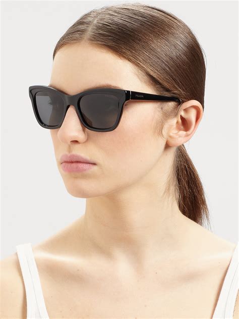 WOMEN'S LUXURY BLACK SQUARE SUNGLASSES 